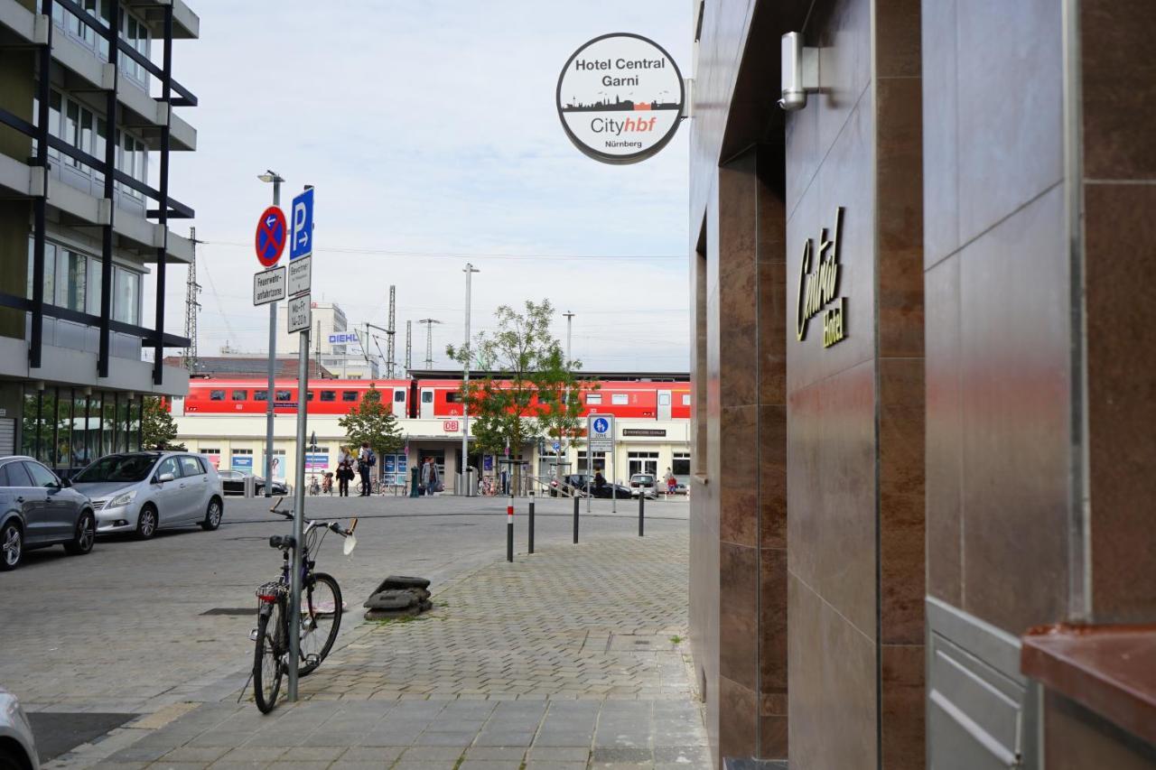 Hotel Central City Hbf Nuernberg Exterior foto